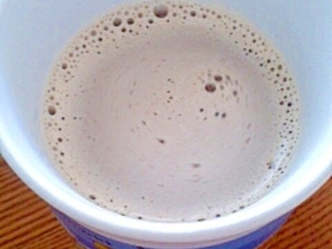 ホエー消費 ヨーグルト風味のコーヒー